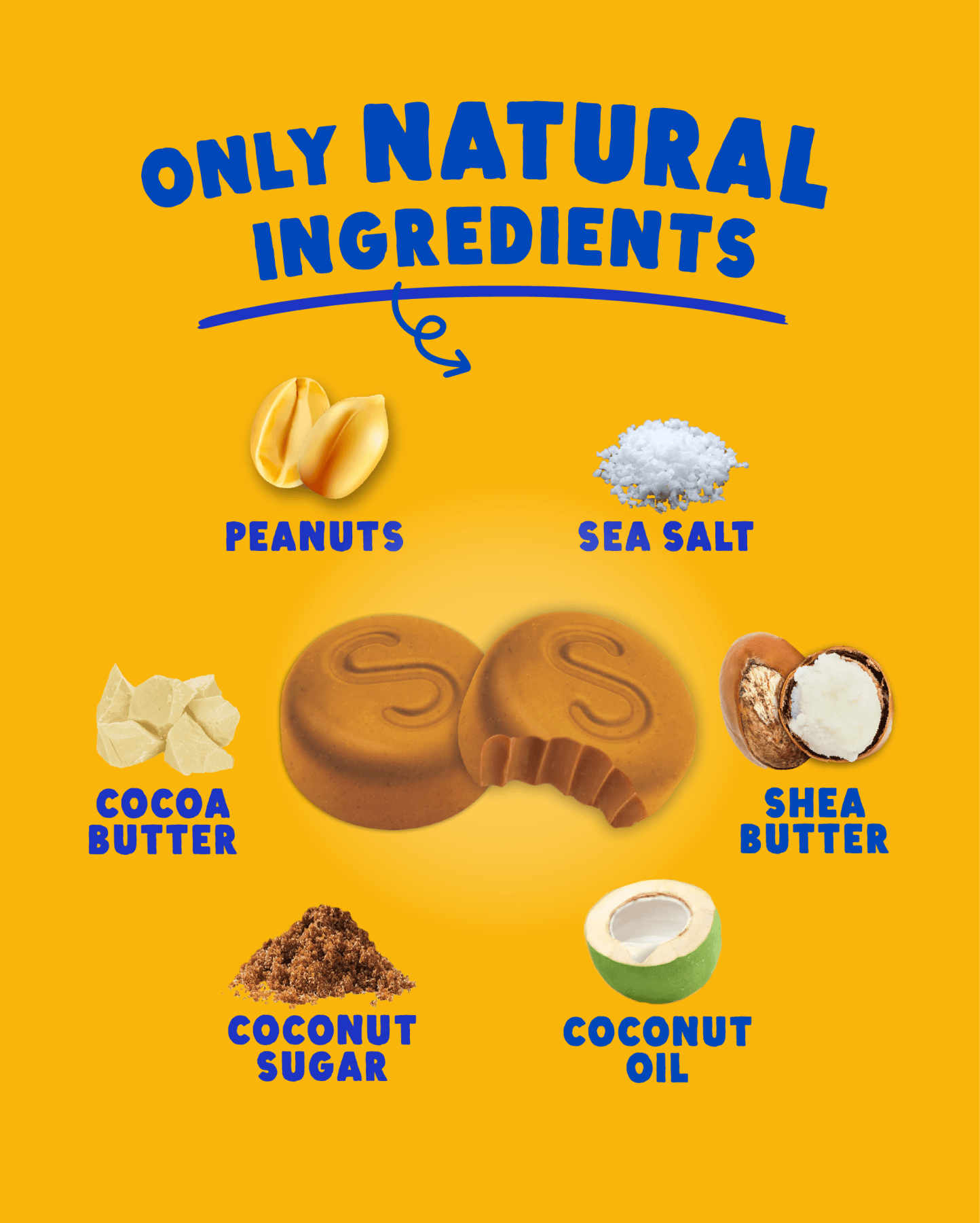 Peanut Butter Buttons - Original (20g x 15 packs)