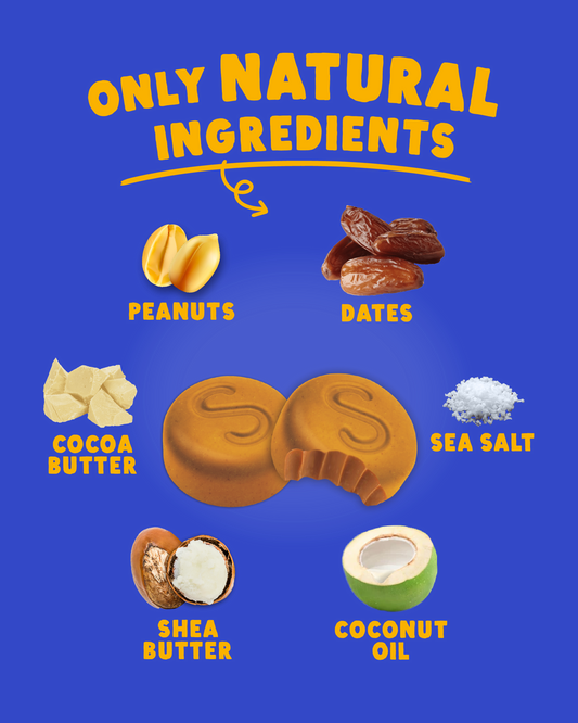 No Added Sugar - Peanut Butter Cups & Buttons Variety Pack (8 packs)