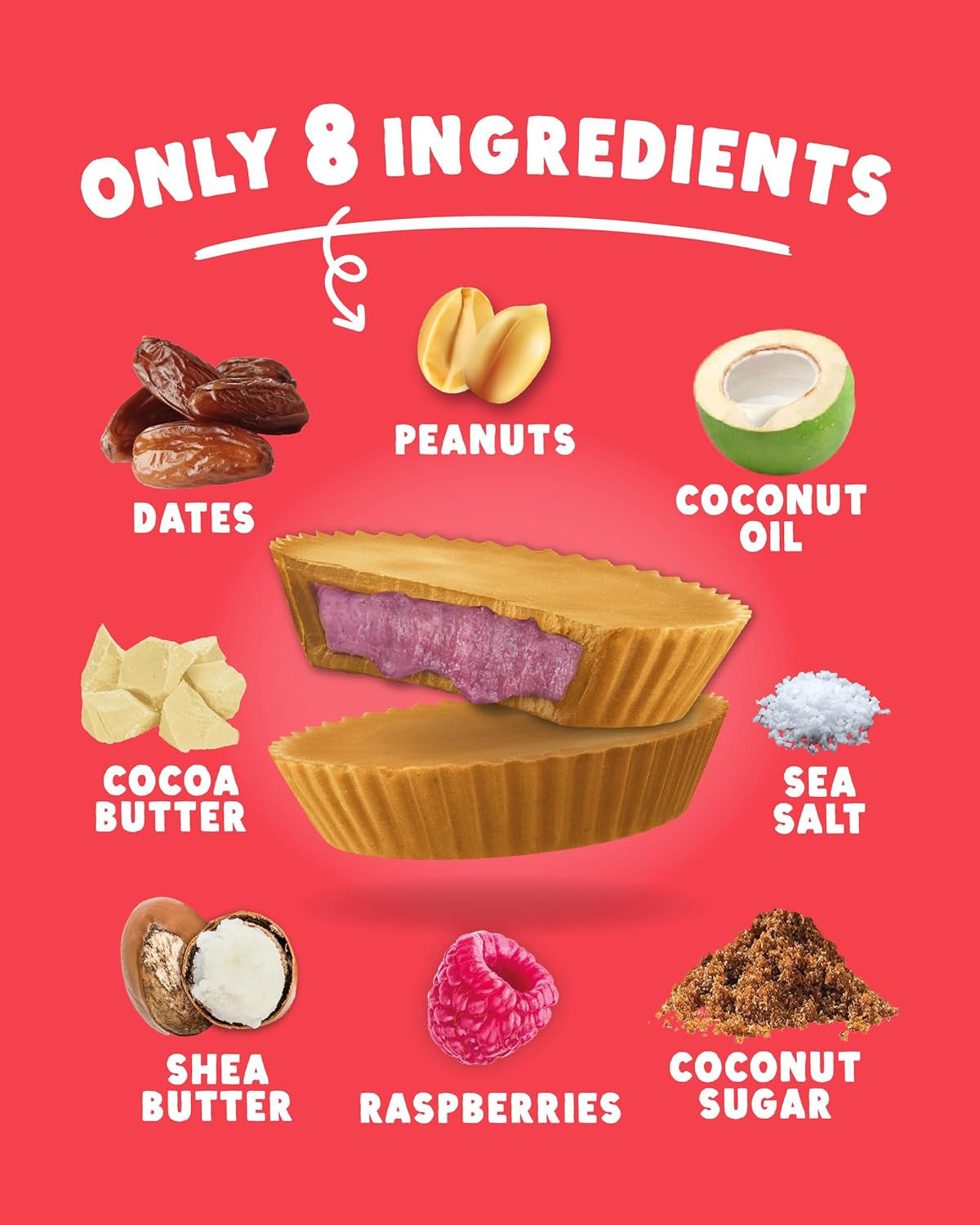 Peanut Butter Better Cups - PB & Jelly (30g x 15 packs)