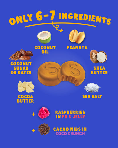 Peanut Butter Cups & Buttons Variety Bundle (12 Packs)