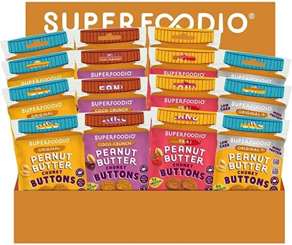 Superfoodio 15 x Buttons Variety